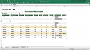 Excel шаблон для учета в магазине